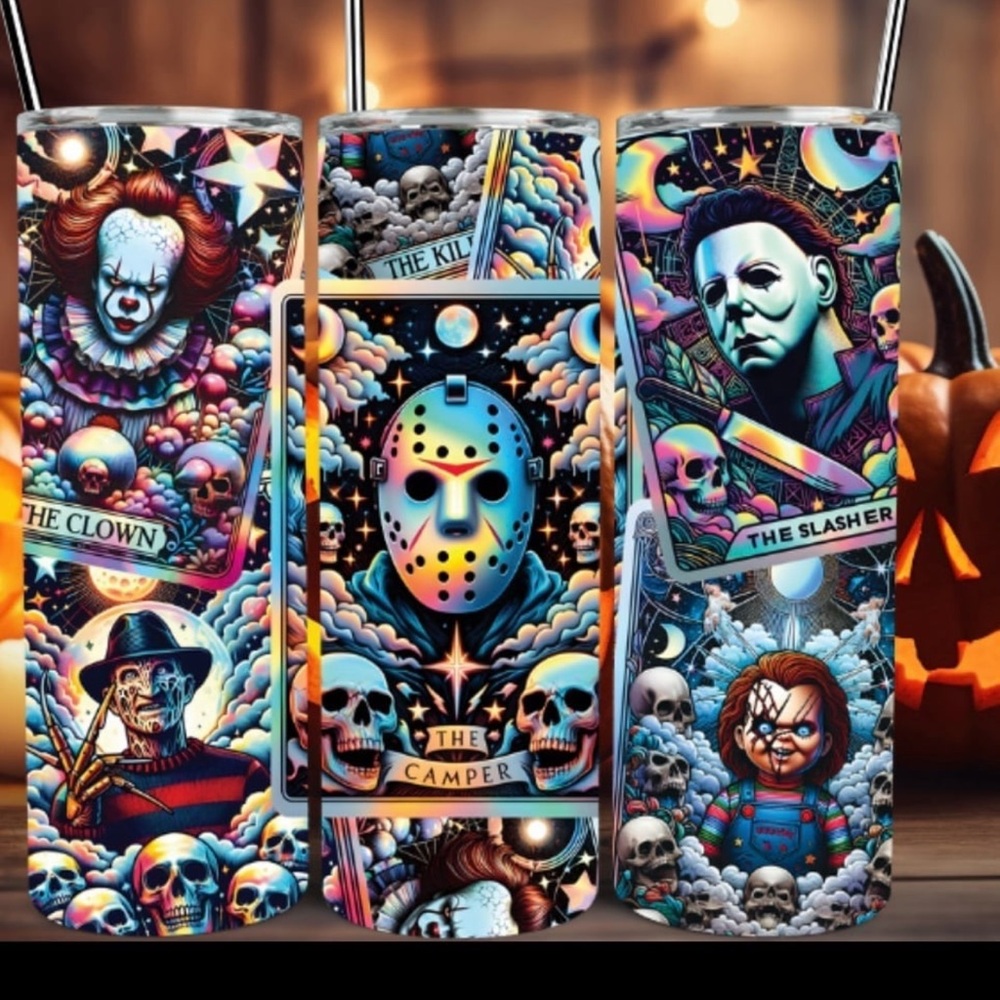 Horror Tarot card 20oz Stainless Steel Tumbler